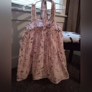 Pink Joie toddler dress with matching headband